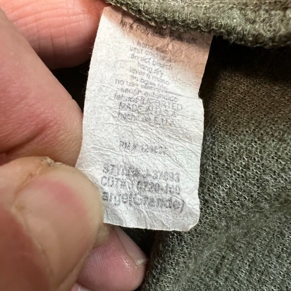 Texas True Threads Open Cardigan Womens Size XL Green Pockets Relaxed Fit - Picture 6 of 8